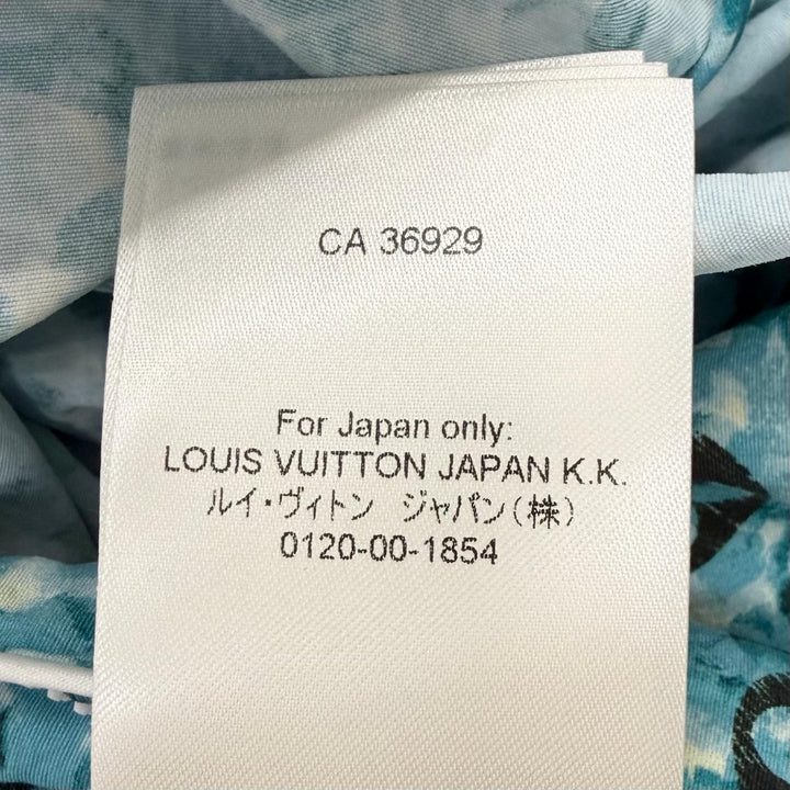Pristine LOUIS VUITTON Blouson Monogram Printed Windbreaker blue Nylon mens 52