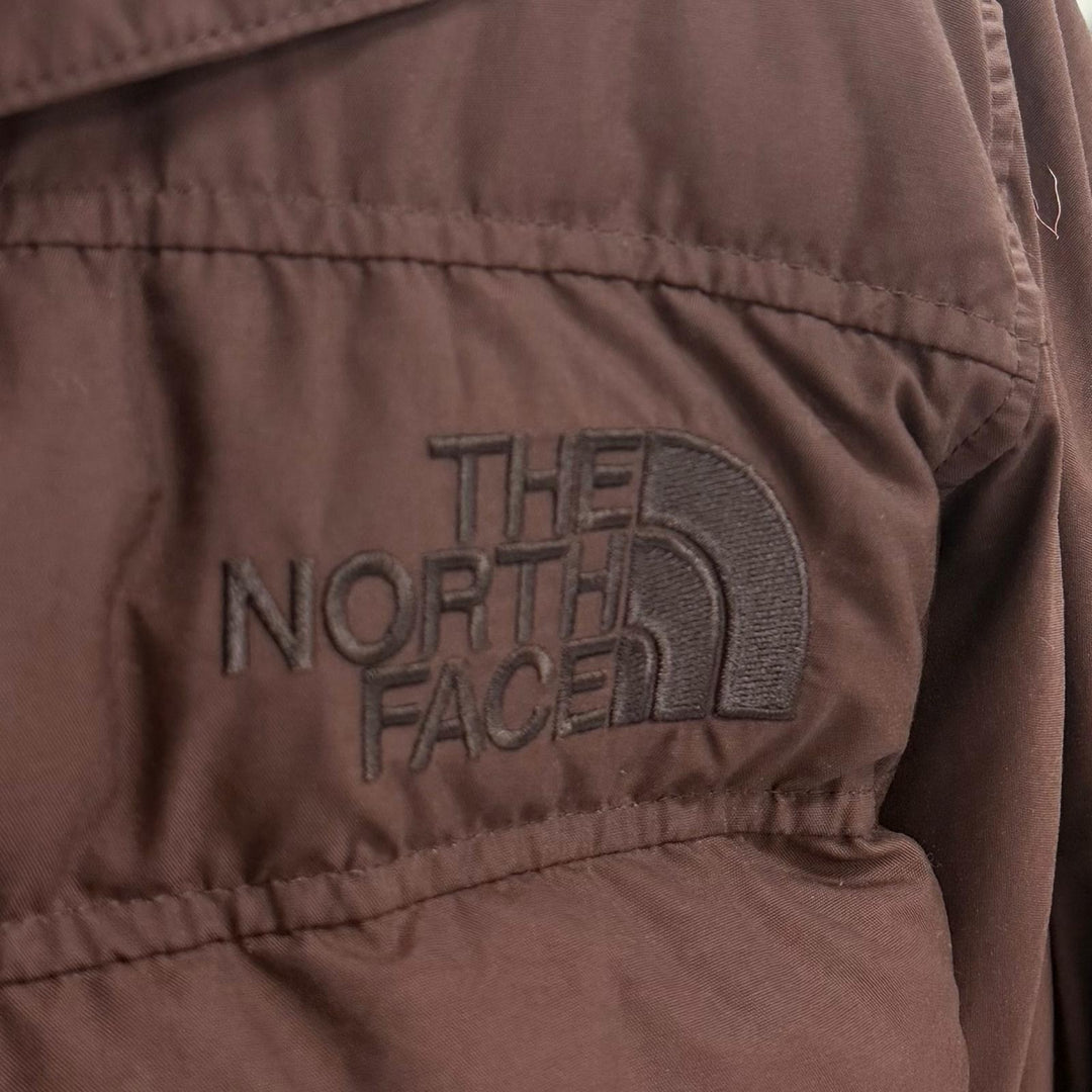 Pristine THE NORTH FACE Down jacket Alteration Baffs Jacket WINDSTOPPER Brown