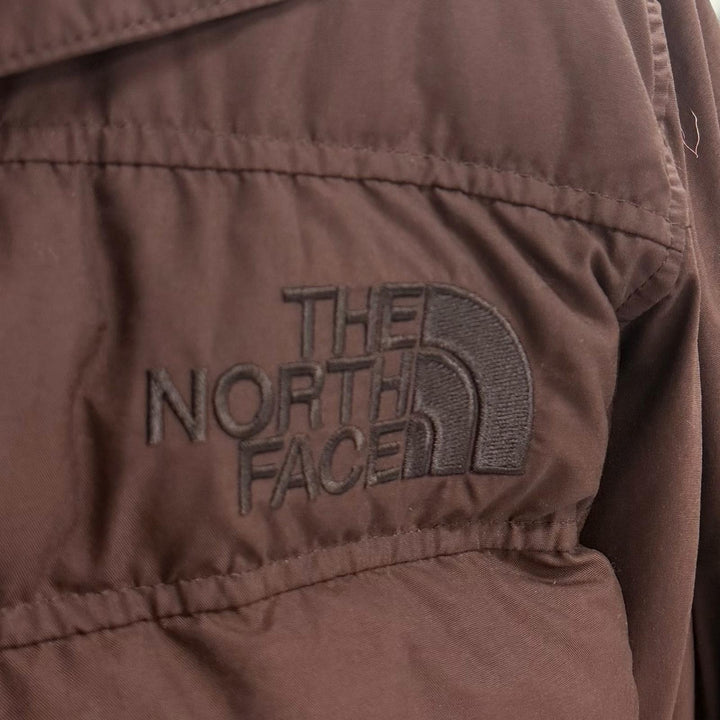 Pristine THE NORTH FACE Down jacket Alteration Baffs Jacket WINDSTOPPER Brown