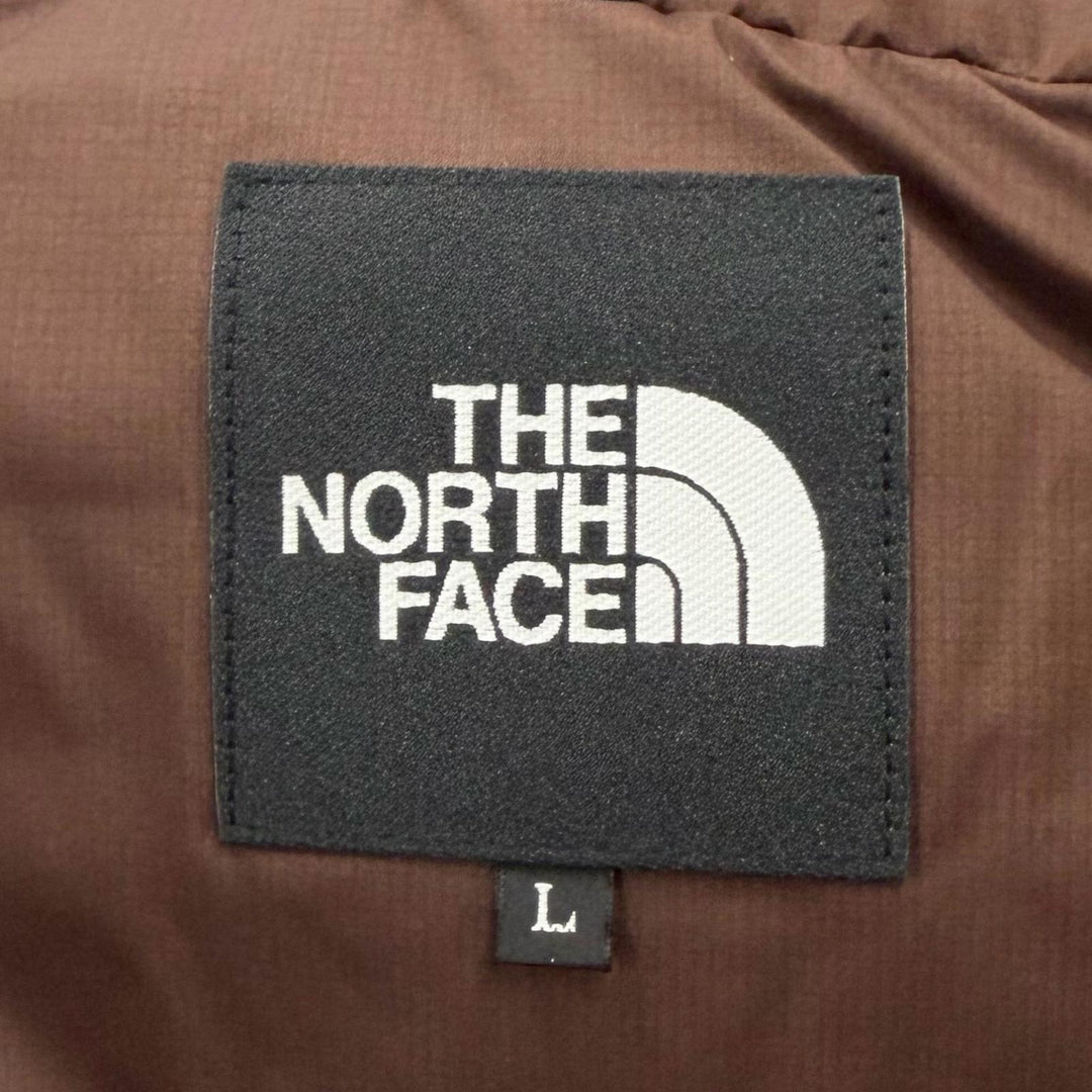 Pristine THE NORTH FACE Down jacket Alteration Baffs Jacket WINDSTOPPER Brown