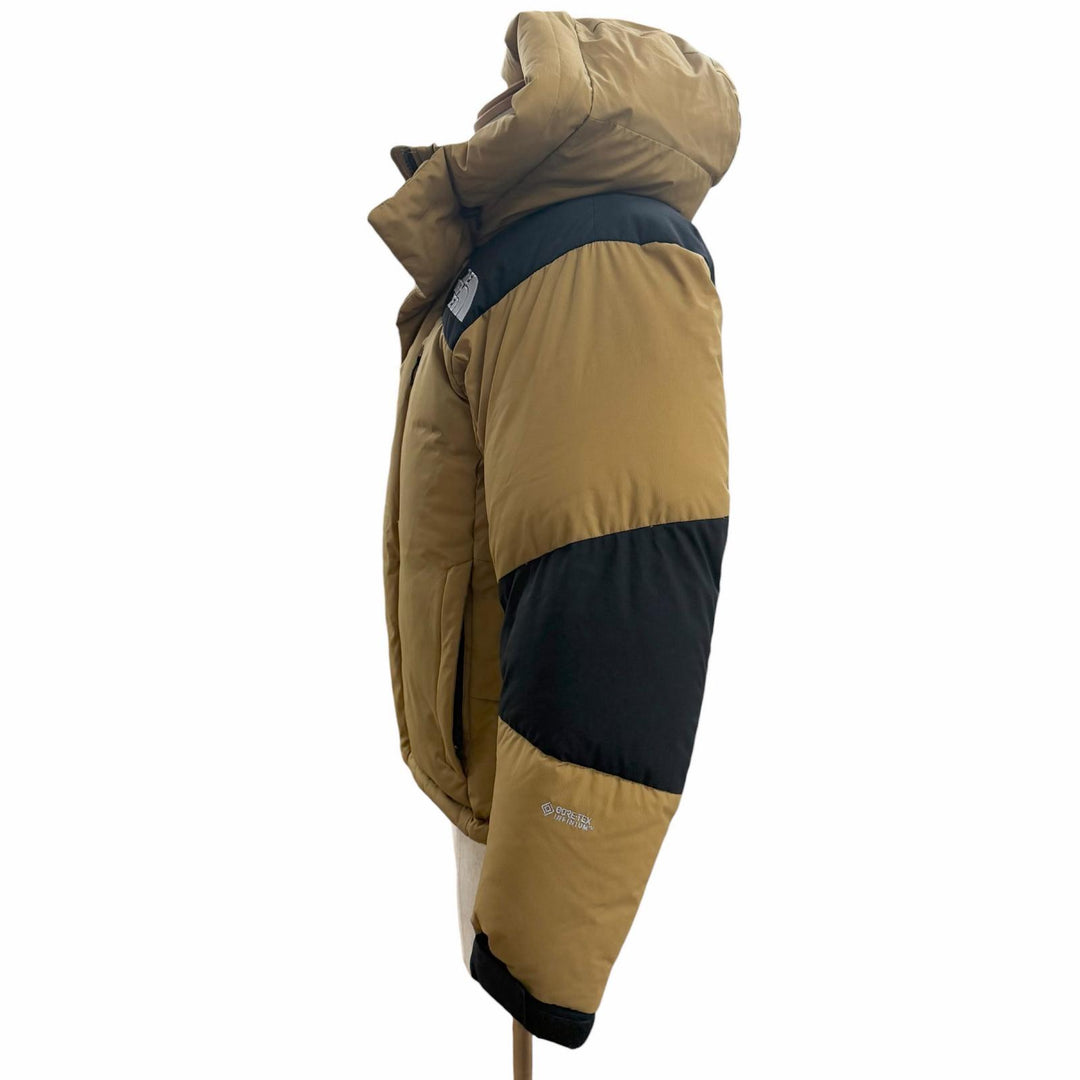 Excellent THE NORTH FACE Down jacket BALTRO LIGHT JACKET GORE-TEX hooded beige