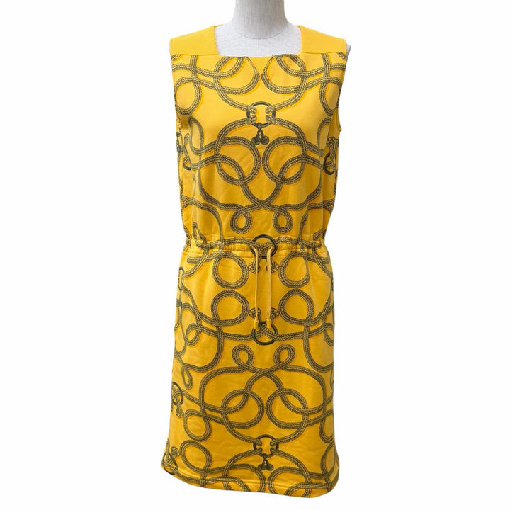 Pristine HERMES one piece Parfloy Remix Sleeveless Dress cotton 34 5H4514DT