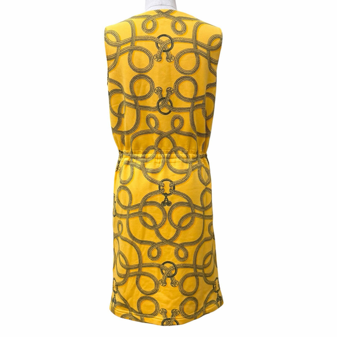 Pristine HERMES one piece Parfloy Remix Sleeveless Dress cotton 34 5H4514DT