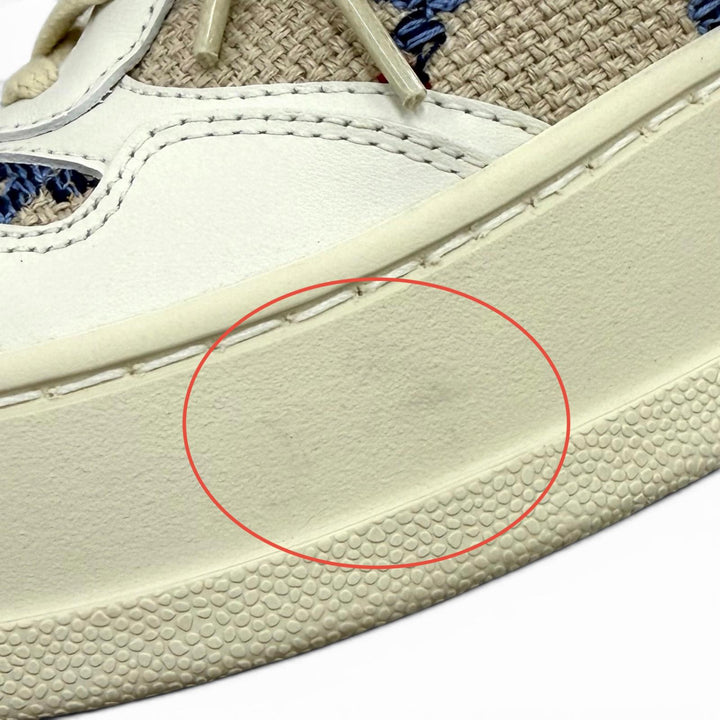 Excellent GUCCI sneakers Logo design, GG pattern, lace-up leather 35 670408