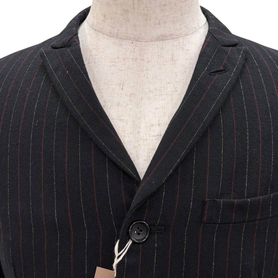 Great COMME des GARCONS HOMME PLUS coat black wool mens XS PH-J028