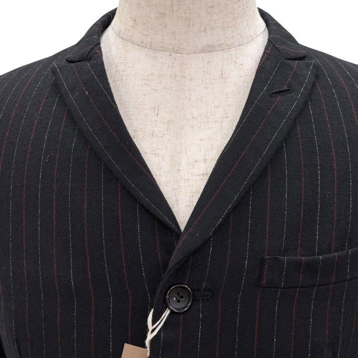 Great COMME des GARCONS HOMME PLUS coat black wool mens XS PH-J028