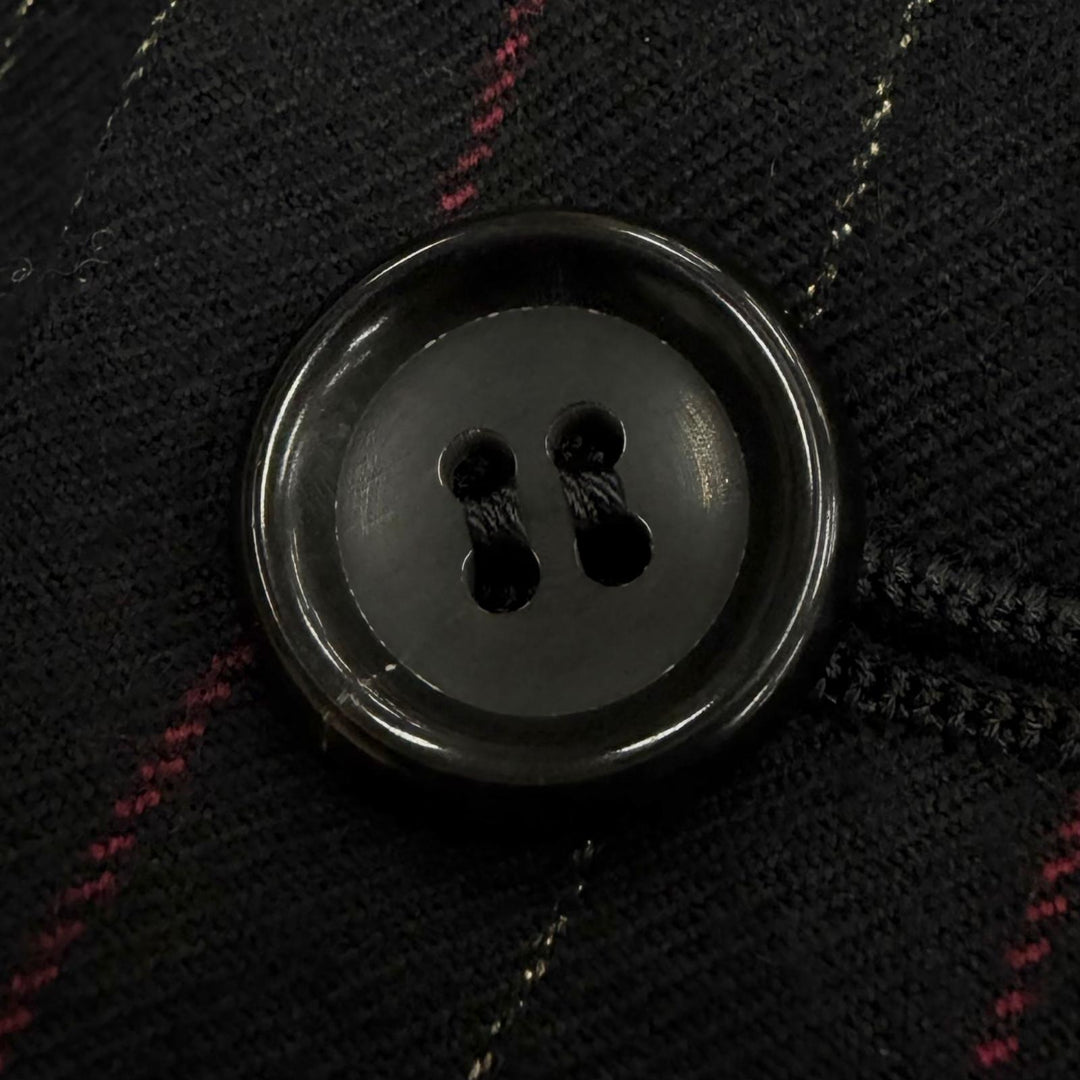 Great COMME des GARCONS HOMME PLUS coat black wool mens XS PH-J028