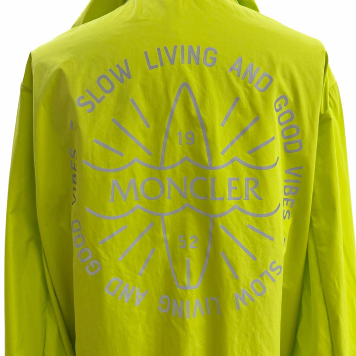 Pristine MONCLER Blouson CLAPIER GIUBBOTTO Logo patch windbreaker