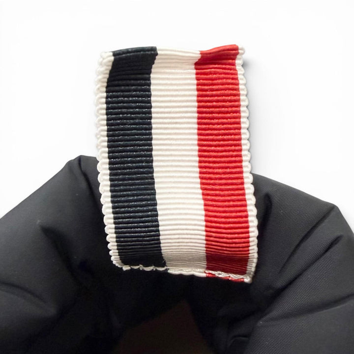 Pristine THOM BROWNE Ankle boots QUIL TED ZIP UP DUCK BOOT Tricolor front zip
