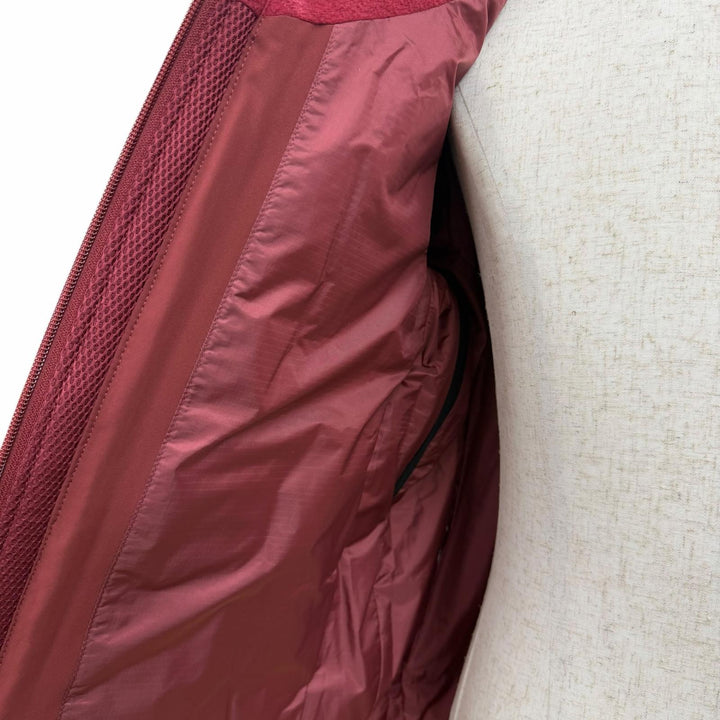 Excellent DESCENTE ALLTERRAIN Down jacket Mizusawa Down Hooded Bordeaux