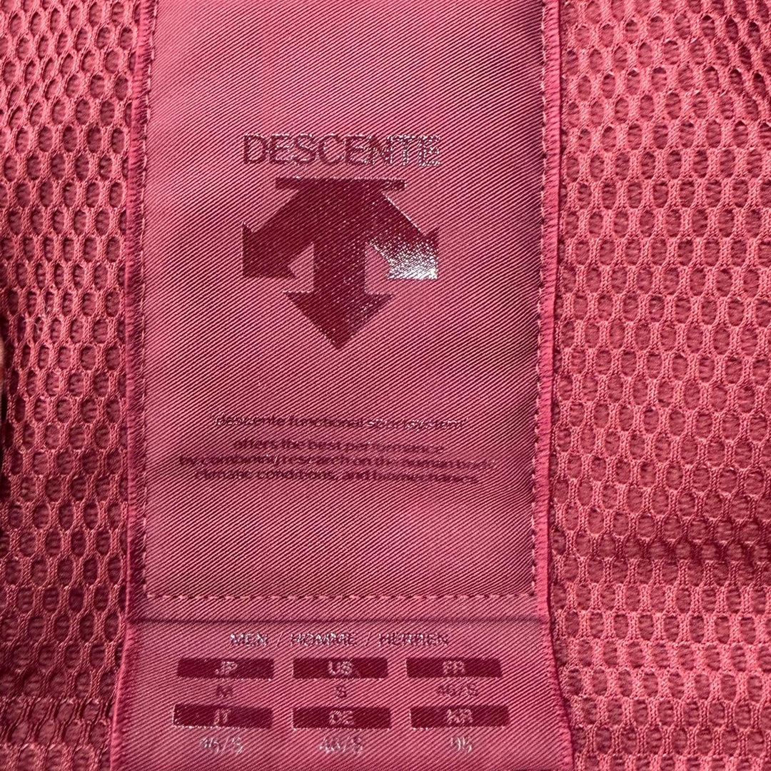 Excellent DESCENTE ALLTERRAIN Down jacket Mizusawa Down Hooded Bordeaux