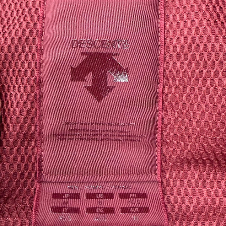 Excellent DESCENTE ALLTERRAIN Down jacket Mizusawa Down Hooded Bordeaux