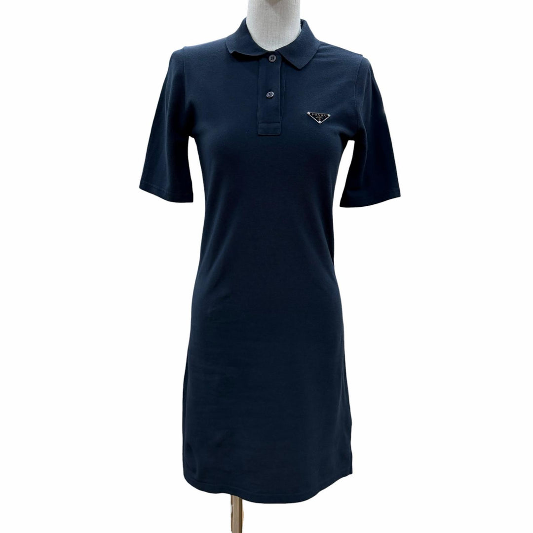 Great PRADA one piece Navy cotton Women 36 33594