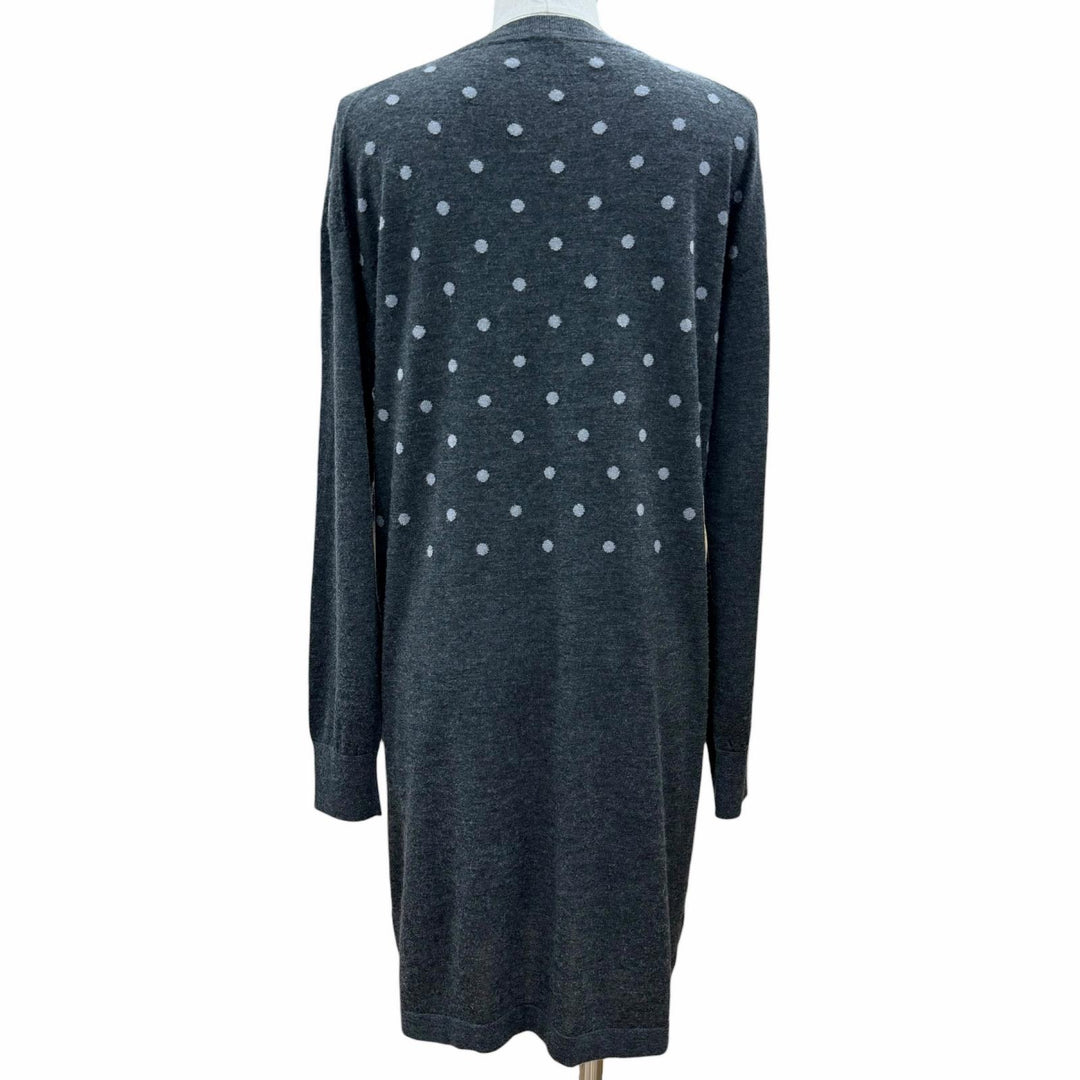 Excellent HERMES one piece gray cashmere Women 40