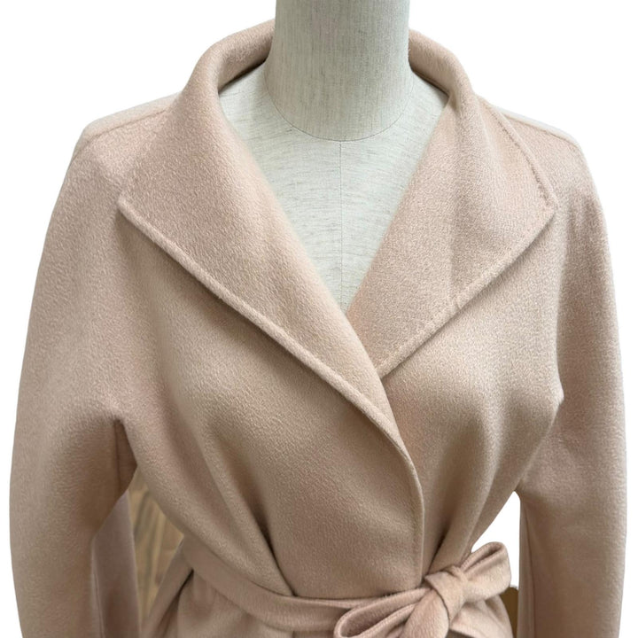 Great Max Mara coat LILIA Belted gown coat / wrap coat cashmere 36 101605996 02