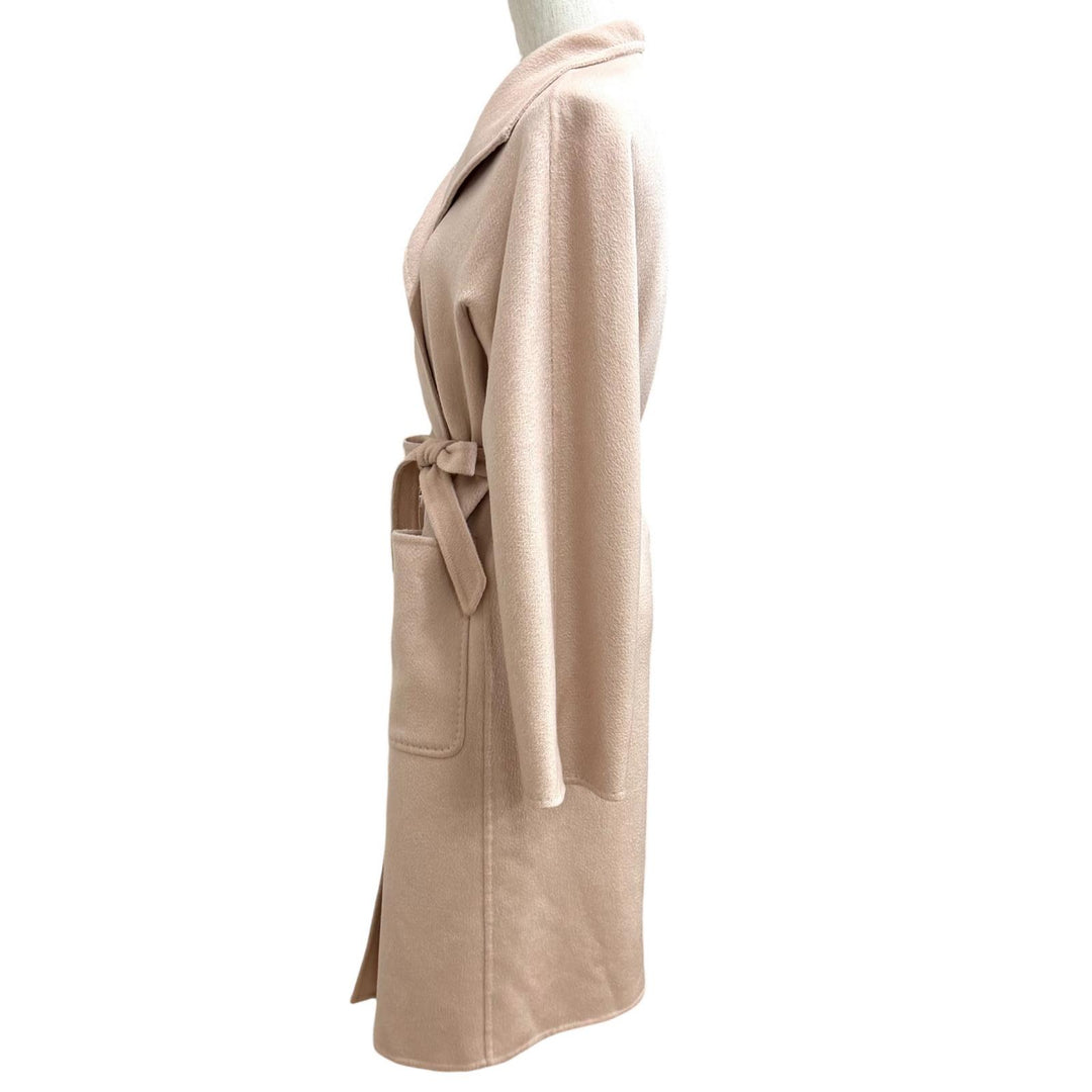 Great Max Mara coat LILIA Belted gown coat / wrap coat cashmere 36 101605996 02