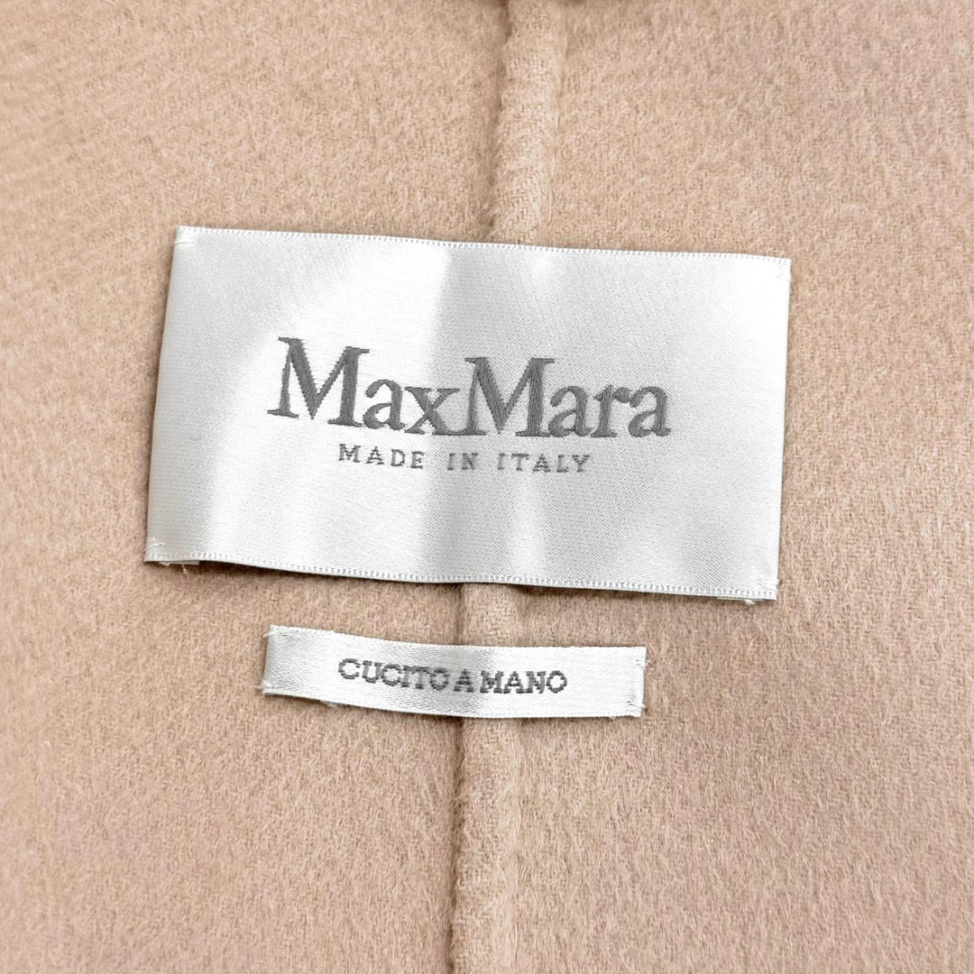 Great Max Mara coat LILIA Belted gown coat / wrap coat cashmere 36 101605996 02