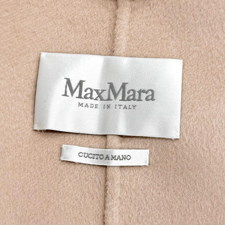 Great Max Mara coat LILIA Belted gown coat / wrap coat cashmere 36 101605996 02