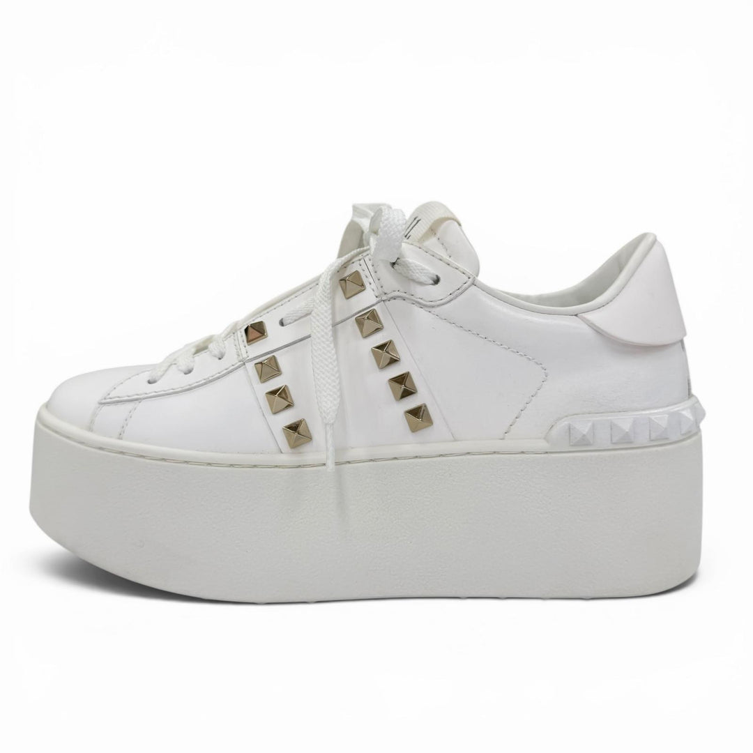 Great Valentino Garavani sneakers Rockstud platform leather shoes 36 S2GG8W2