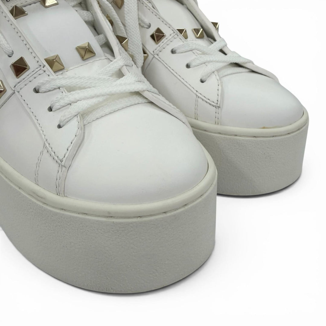 Great Valentino Garavani sneakers Rockstud platform leather shoes 36 S2GG8W2