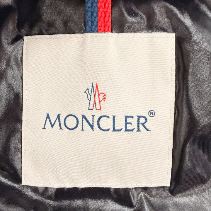 Excellent MONCLER Down jacket HYOSERIS black wool Women 0