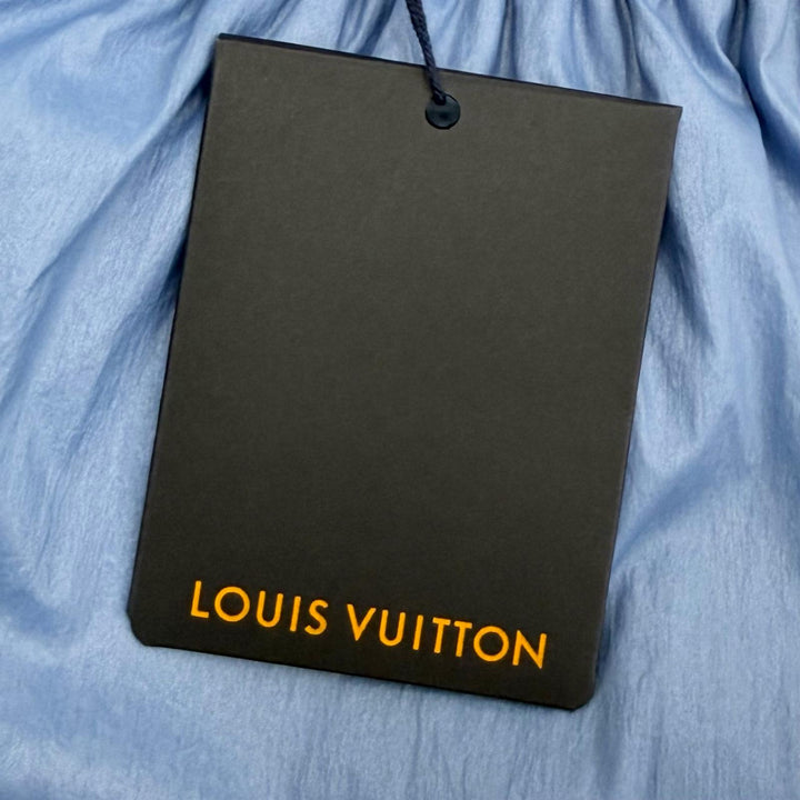 Pristine LOUIS VUITTON Pants Monogram 3D Accent Jogging Pants Blue Women 34