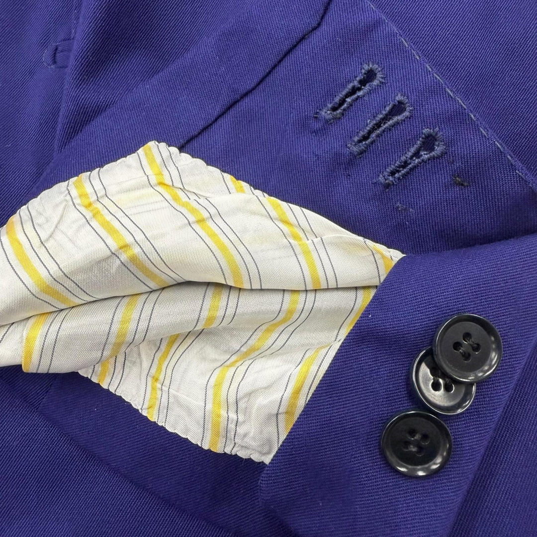 Excellent Tindaro De Luca suit Single Bespoke Navy