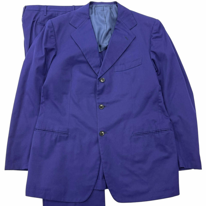 Excellent Tindaro De Luca suit Single Bespoke Navy