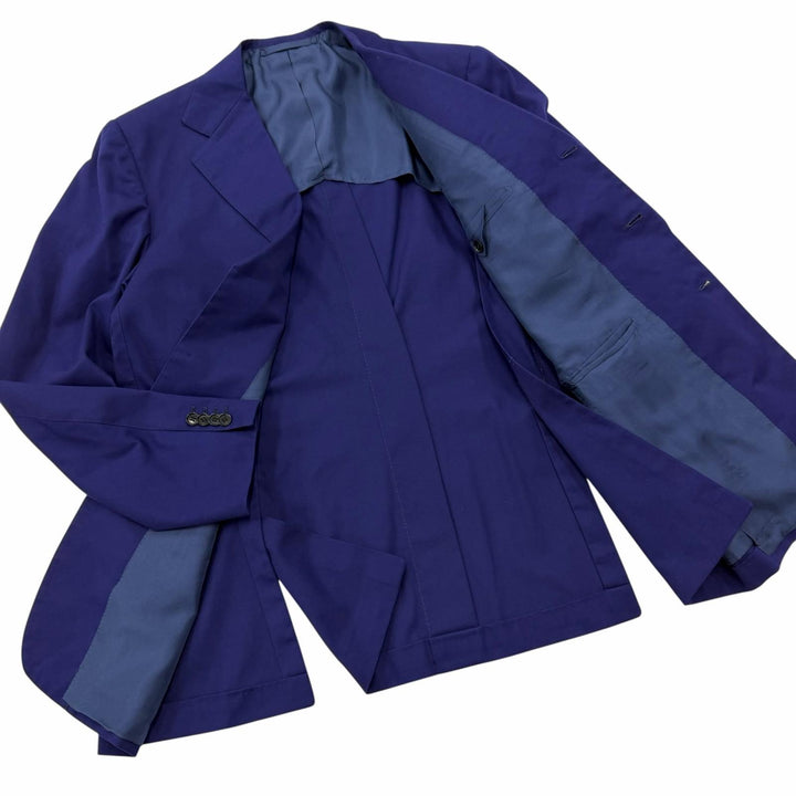 Excellent Tindaro De Luca suit Single Bespoke Navy