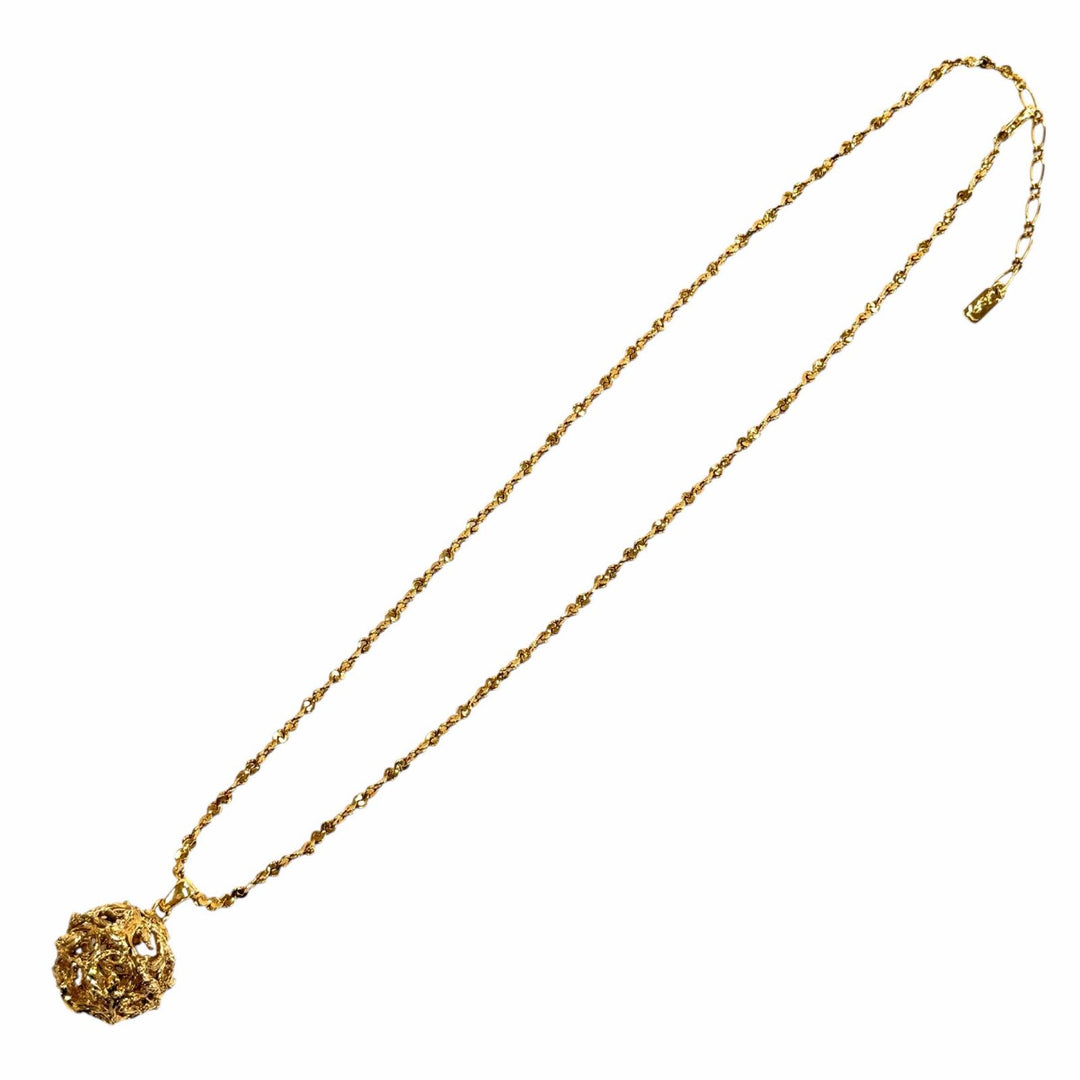 Great YVES SAINT LAURENT Necklace ball gold Women