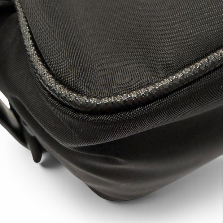 Excellent PRADA Clutch bag black Nylon mens 2NA819