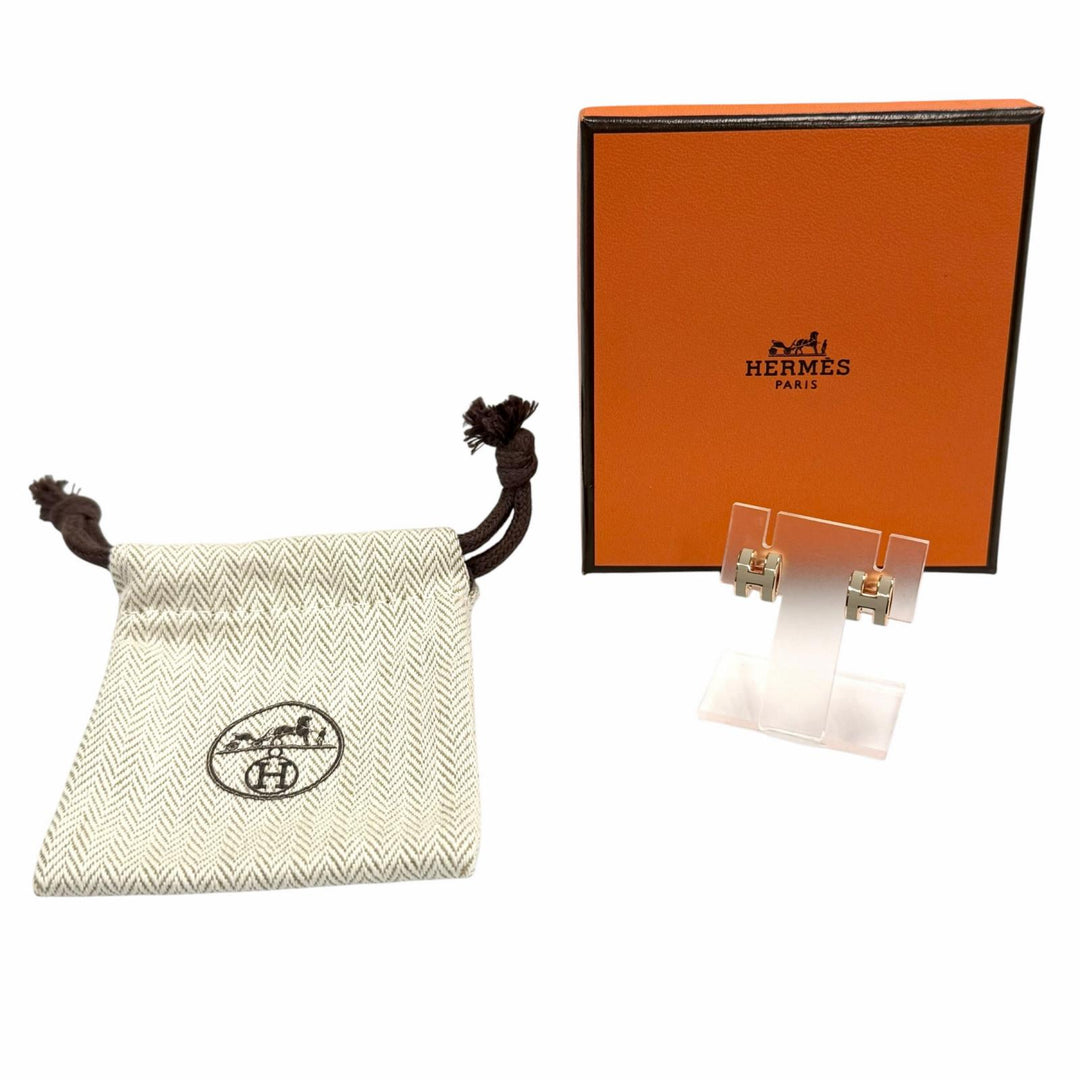 Excellent HERMES Pierce Mini Pop Ash H Women