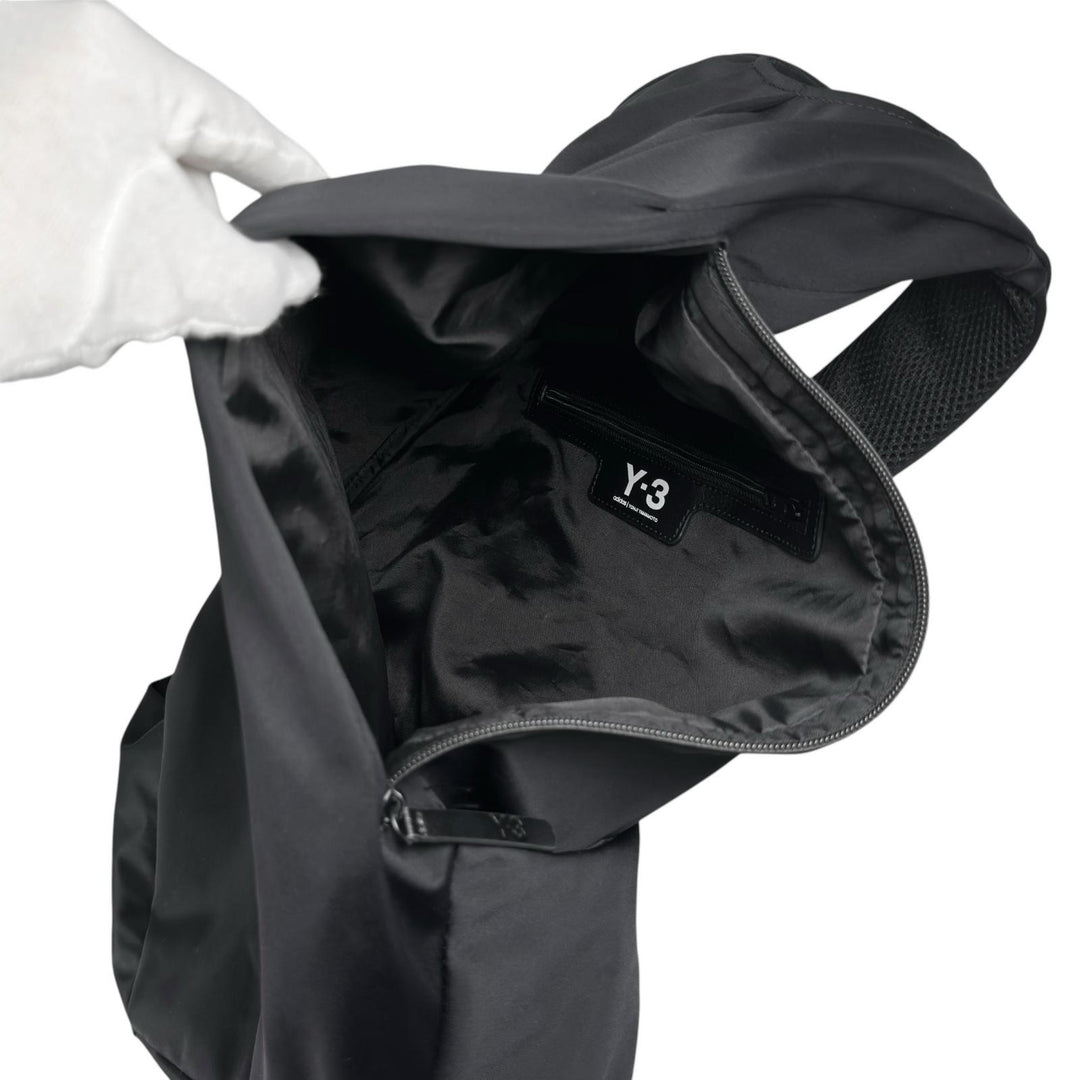 Great Y-3 Backpack Daypack adidas Yohji Yamamoto Backpack black Nylon GJ8285