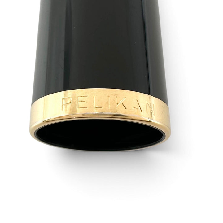 Great PERIKAN fountain pen M250 Marble Pattern, piston-filling type green mens