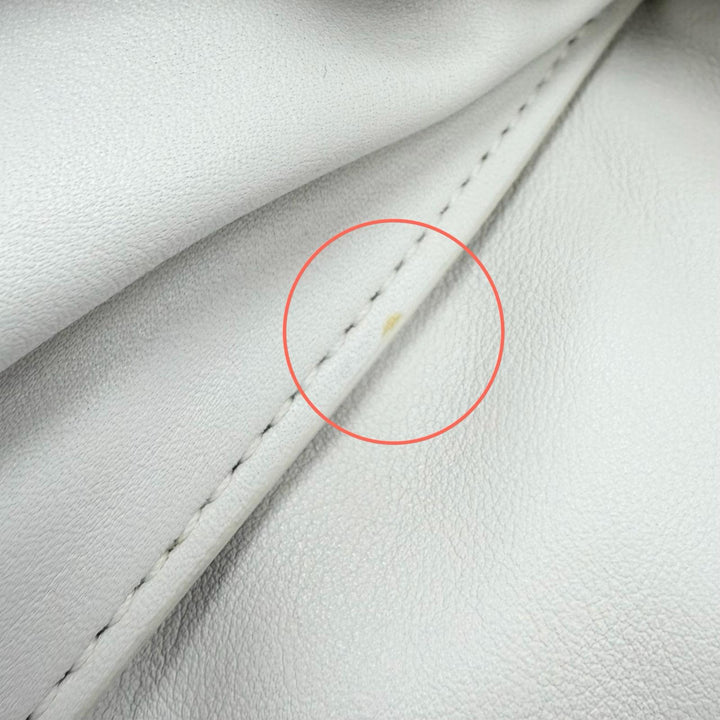 Great BOTTEGAVENETA Handbag Mini the Twist Leather white leather Women