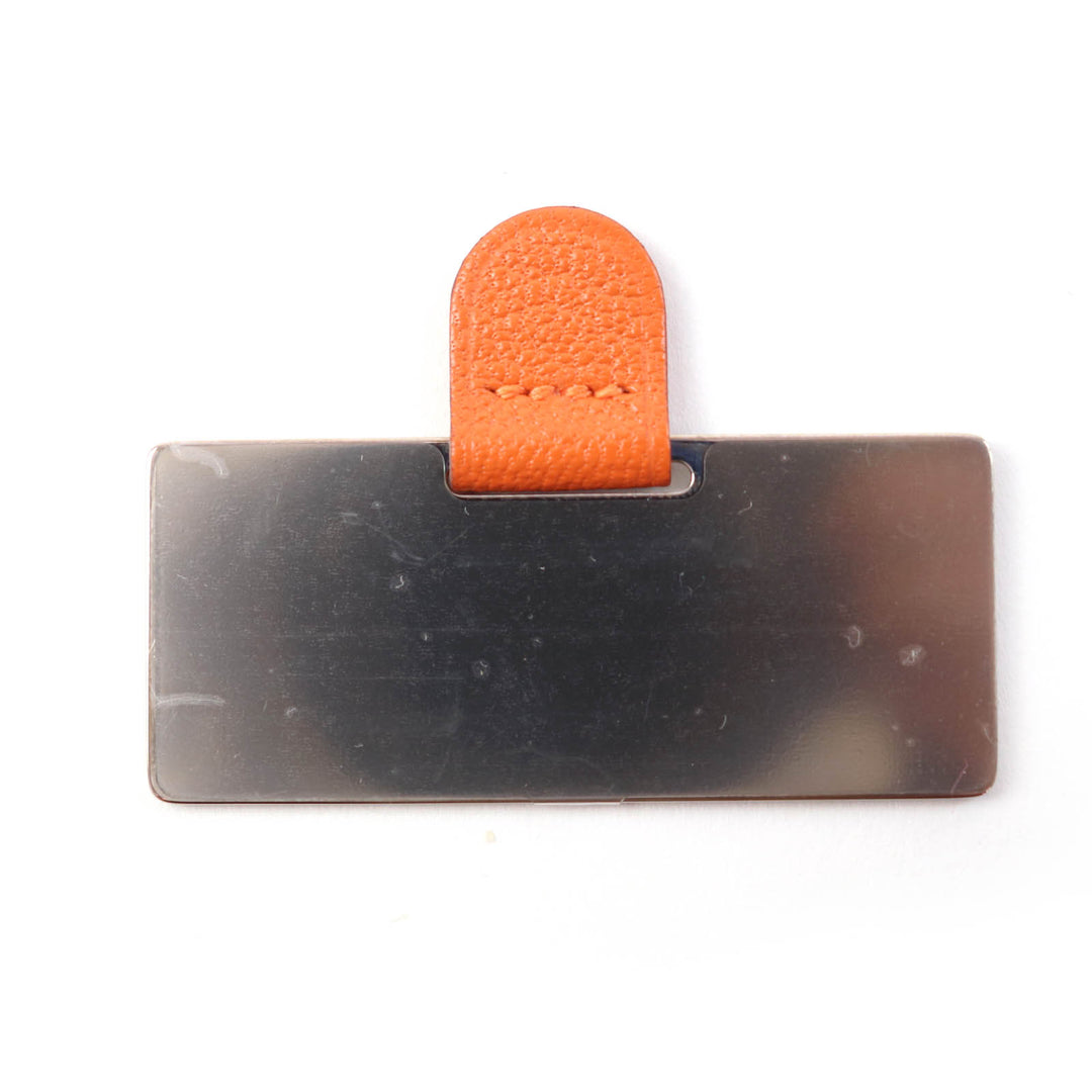 Pristine HERMES Miroir Lipstick case with mirror Shoble misol Women