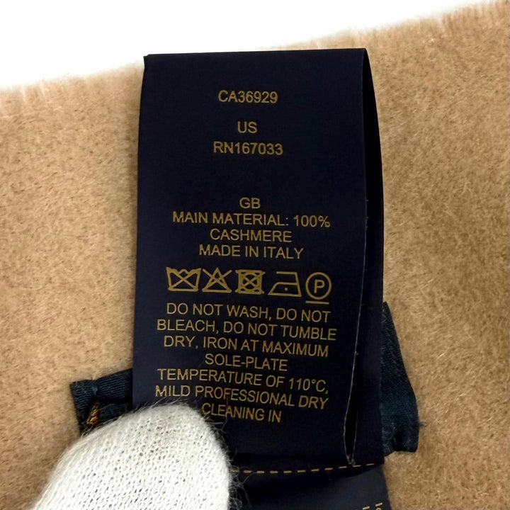 Excellent LOUIS VUITTON Scarf muffler reykjavik cashmere Women M78908