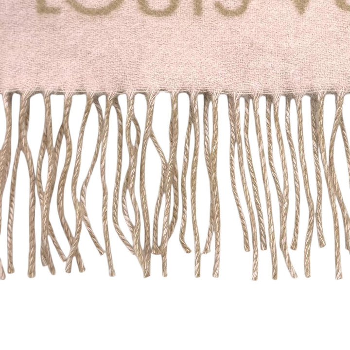 Excellent LOUIS VUITTON Scarf muffler reykjavik cashmere Women M78908