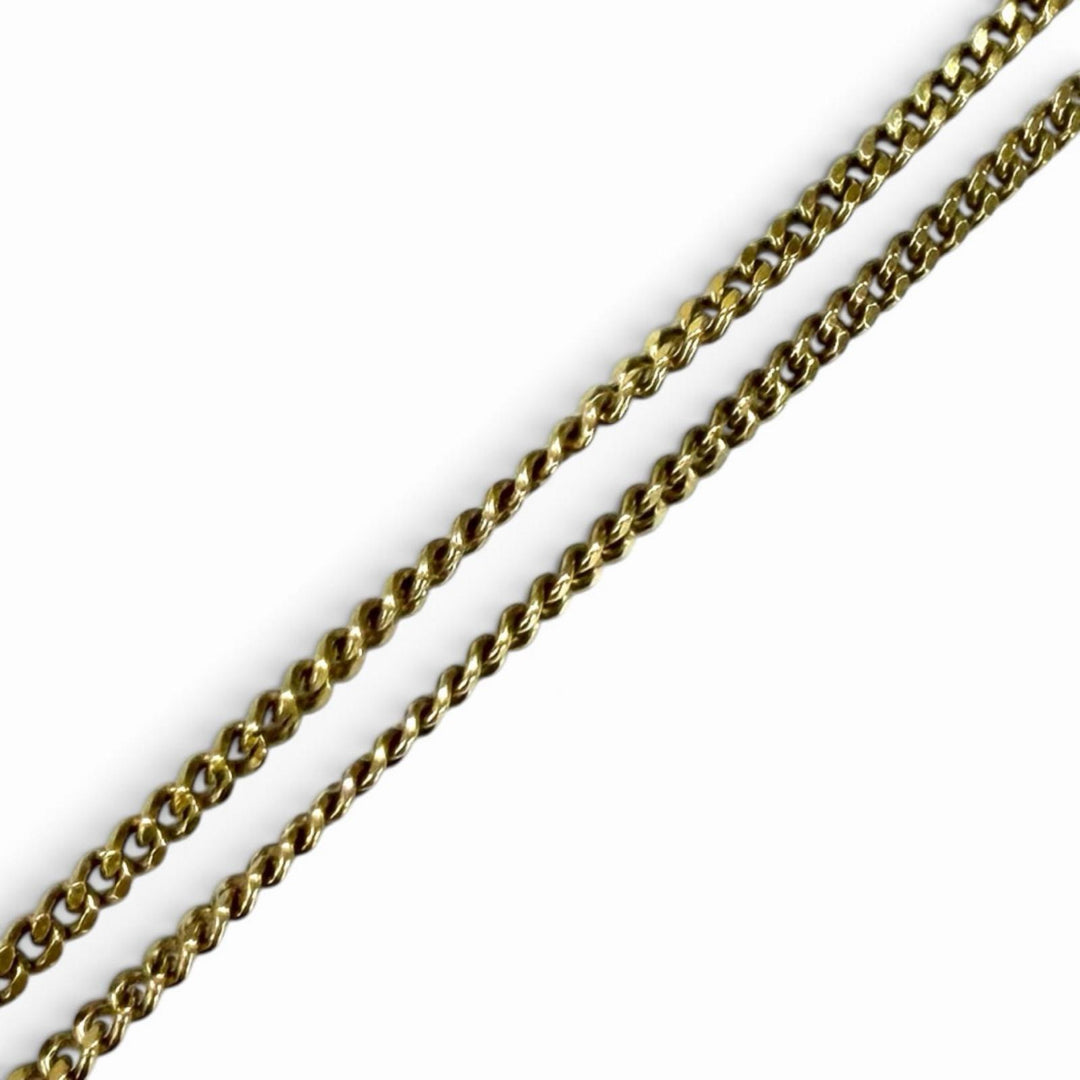 Fair LOEWE Necklace Current product Anagram cylinder gold AG925 Women