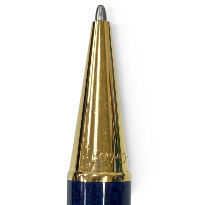 Great Cartier Ballpoint pen Must de Cartier Trinity Blue Marble mens