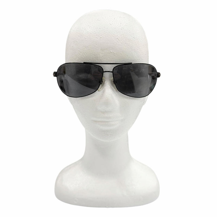 Very Good CHROME HEARTS sunglasses THE BEASTⅠ CH cross temple black Wood mens