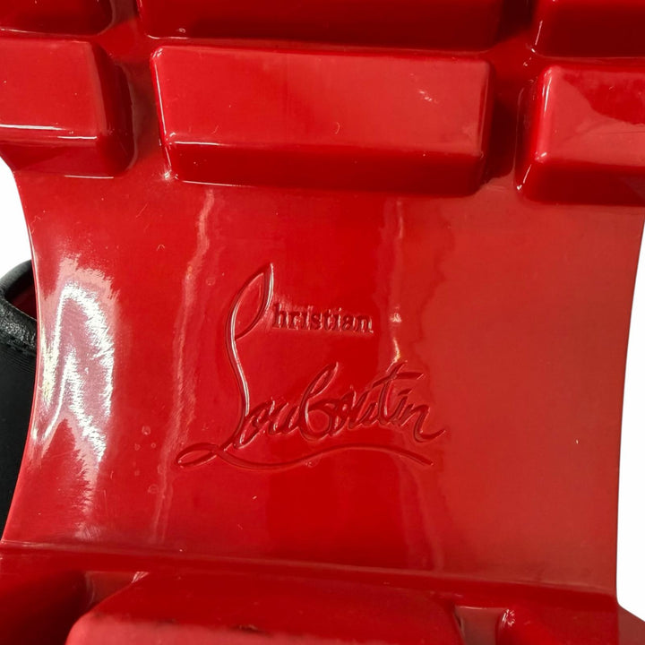 Great Christian Louboutin Sandals SUMMER DUNE Logo tape strap sandals