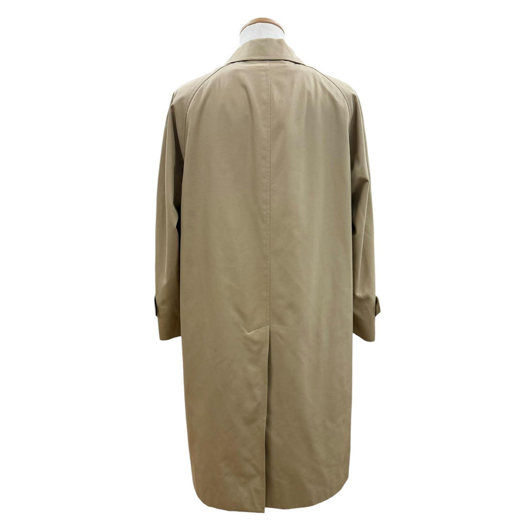 Excellent Burberrys coat beige cotton mens