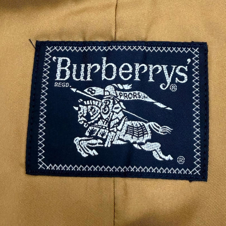 Excellent Burberrys coat beige cotton mens