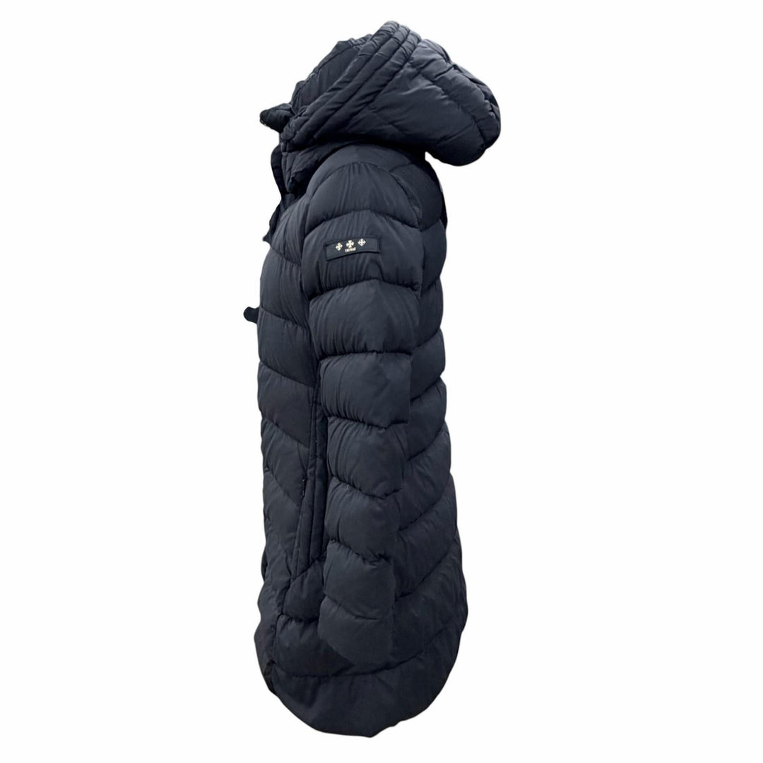 Very Good TATRAS down coat POLITEAMA Logo patch Hooded Double zip LTA8BM4496