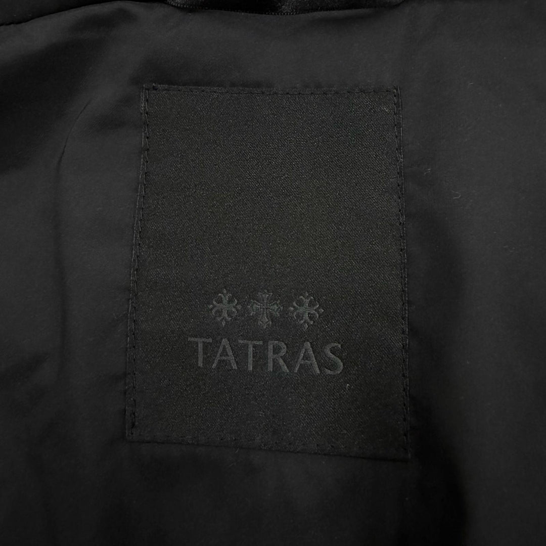 Very Good TATRAS down coat POLITEAMA Logo patch Hooded Double zip LTA8BM4496