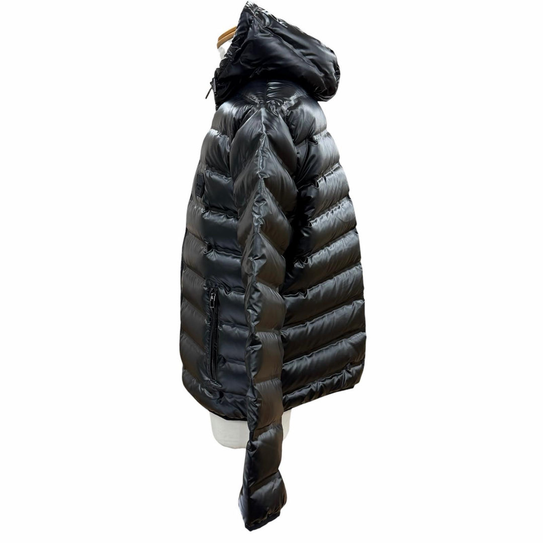 Pristine EMPORIO ARMANI Down jacket black polyester mens 52