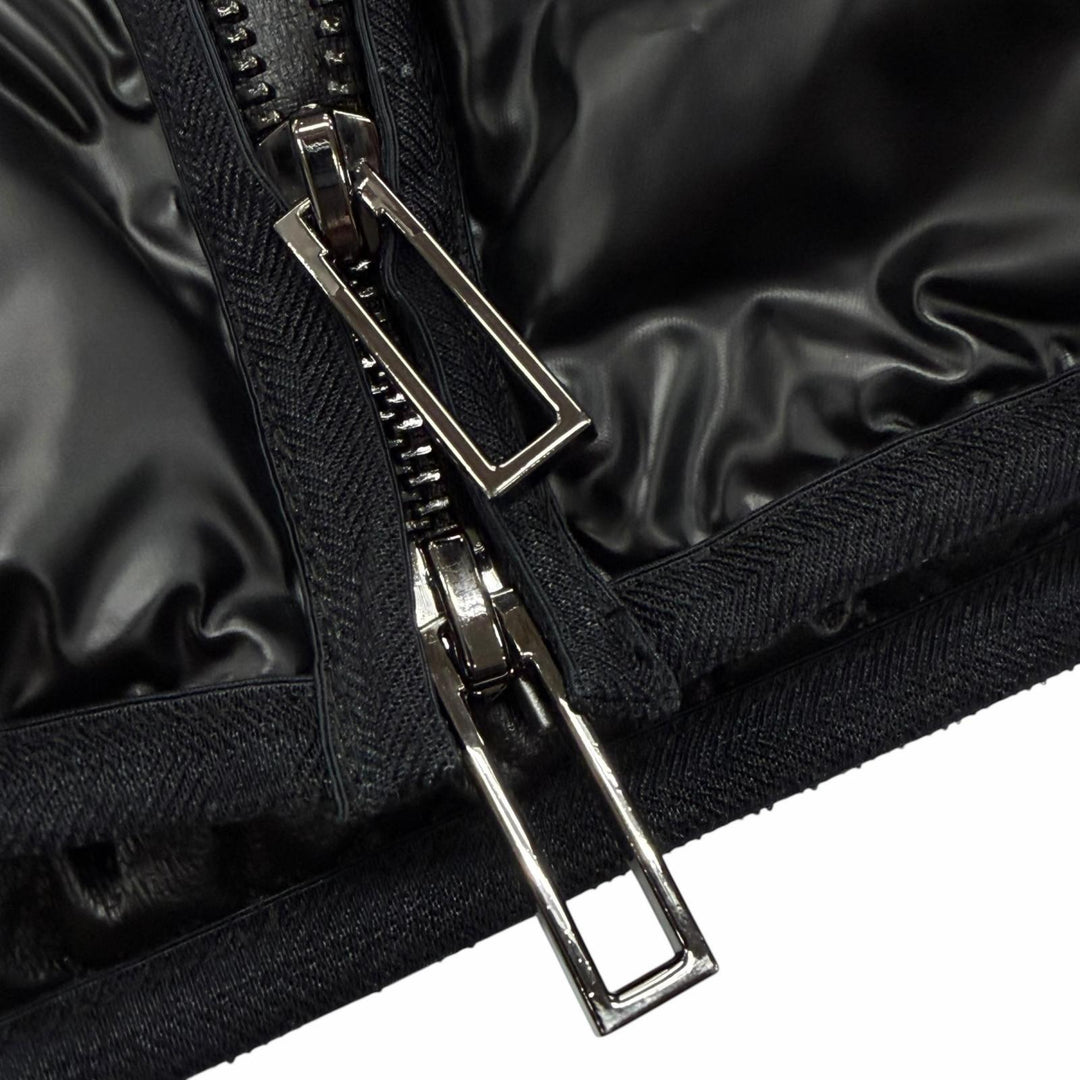 Pristine EMPORIO ARMANI Down jacket black polyester mens 52