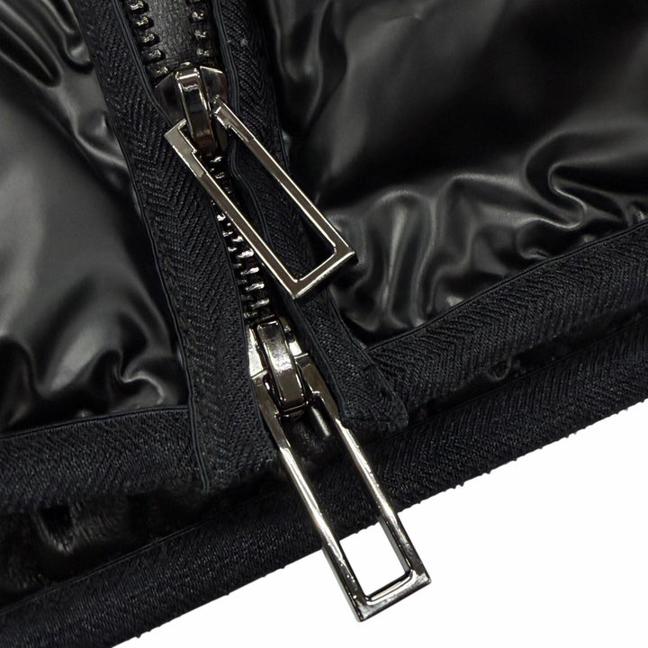 Pristine EMPORIO ARMANI Down jacket black polyester mens 52
