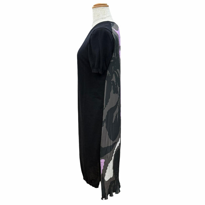 Excellent Christian Dior one piece All-over print pleated panel 42 6C24641AM555